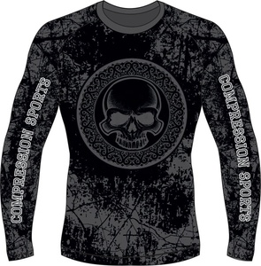Chemise de protection Rash de Compression à manches longues pour homme, pour MMA, BJJ, équipement de lutte et d'entraînement, Jiu Jitsu, vêtements de combat - Product Image 4