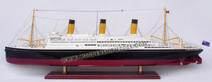 RMS Majestic Wooden Model <b>Boat</b> for Gift Giving on Various Occasions-Christmas Easter New Year Valentine's Day Father's Day - Product Image 2