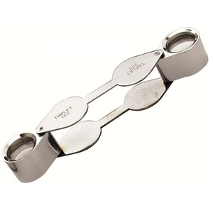 Ống kính kép 10x và 20x đồ trang sức Loupe Triplet loại kim cương thiết bị fordable Kính lúp đôi ống kính công cụ kiểm tra - Product Image 1