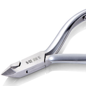 Nghia Professional Gold Plated Stainless Steel Cuticle Nipper N-02 Manicure Pedicure <b>Tool</b> Kit Handle <b>Lock</b> Nail Care Set - Product Image 1