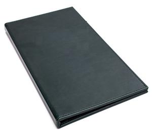 Suministros de restaurante de fabricación industrial profesional Cubierta de menú Soporte de menú de cuero elegante - Product Image 3