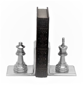 Serre-livres moderne en métal fait à la main pièces d'échecs en métal uniques serre-livres uniques pour la décoration de la chambre porte-livre porte-page - Product Image 1