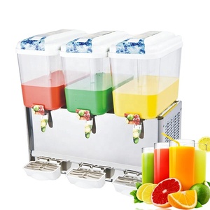 4 tankı Paslanmaz Çelik Içecek Içecek Soğuk Sıkacağı İçecek Suyu Dağıtıcı - Product Image 6