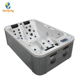 Acrylic bathroom whirlpool tubs for 3 person ozone bath outdoor massage spa bathtub