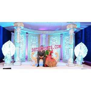 แผงฉากหลังเวทีงานแต่งงาน,แผงฉากหลังเวทีงานแต่งงานเฟรมหลังเวทีตกแต่ง - Product Image 1