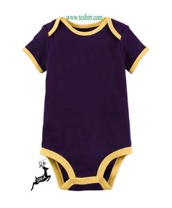 <b>Baby</b> Organic Bamboo Cotton Romper Soft Breathable Eco Two Way Zipper Snap <b>Button</b> Closure Unisex Infant Apparel for Global - Product Image 3