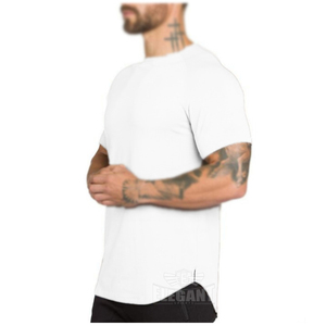 Camisetas de manga corta hechas en paquistaní para hombre, camisetas lisas de algodón de alta calidad, venta al por mayor, nuevo estilo - Product Image 2