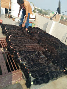 Cheveux 2022 naturels remy, cheveux humains vierges, très bon marché, vente en gros, collection 100% - Product Image 5