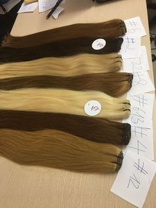 Extensiones de Cabello Natural Remy Virgen 100% Natural con Clip, Textura Lisa, Longitud de 6'' a 32'' - Product Image 5