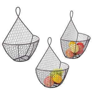 Metal <b>Wire</b> <b>Storage</b> <b>Basket</b> for Home Kitchen Use - Product Image 6
