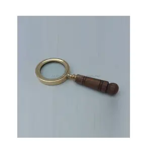 Mini loupe avec manche en bois, w