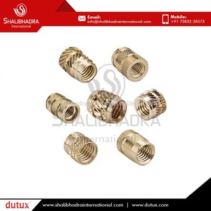 Manufacturer of Bulk Brass <b>Threaded</b> Knurled <b>Insert</b> Fasteners - Product Image 5