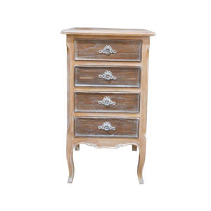 Weathered <b>Oak</b> Color Nightstands Furniture French Style. - Product Image 1