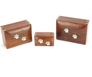Modern Design Natural Finish Wooden Cremation Urn Adult Urns for Human <b>Ashes</b> and <b>Dog</b> <b>Ashes</b> for Decoration Use - Product Image 1