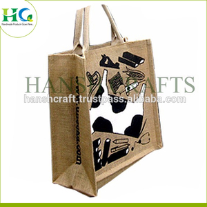 Sac fourre-tout en jute nouvellement conçu avec logo personnalisé cadeau d'affaires promotionnel au meilleur prix - Product Image 3