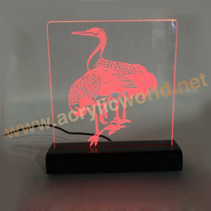 Support de panneau LED éclairé par les bords, supports de panneau en acrylique LED, support de panneau lumineux LED - Product Image 1