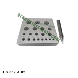 Bisel que forma el bloque redondo GS 567A-01 Herramientas de joyería para joyeros - Product Image 1