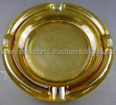 Cendrier rond en laiton portable, écologique, de nouvelle conception, doré - Product Image 5