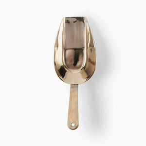 Cuillère à glace en aluminium plaqué laiton - Product Image 1