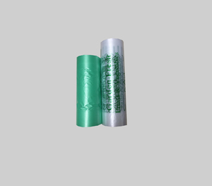 cheap price <b>plastic</b> bags on <b>roll</b> with paper core made in Vietnam - Product Image 1