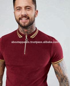 100% coton haute qualité logo personnalisé imprimé polos vierges/hommes de haute qualité en éponge avec basculement respirant Polo tee - Product Image 2