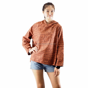 Veste d'hiver en coton lavé à manches longues pour femmes, napperon, avec capuche - Product Image 1