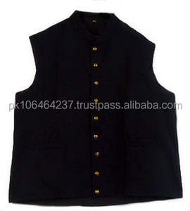 Nuevo logotipo personalizado de moda 100% tela de lana hombres ropa Civil reproducción cintura abrigos - Product Image 3