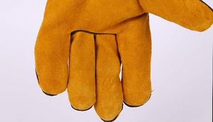 Gants de sécurité à manchette longue Logo personnalisé Gant de machine en cuir synthétique Offre Spéciale vêtements de travail pour mécaniciens Logo personnalisé - Product Image 5
