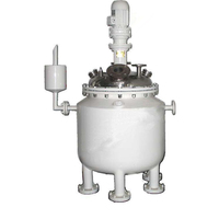 Atacados 50l 100l 1500l 1000l tanque de mistura de aço inoxidável reator de aquecimento de vapor químico thória jaqueta stirred síntese