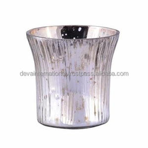 HOME DECORATIVE STYLISH <b>CANDLE</b> GLASS VOTIVE FOR FARMHOUSE & BALCONY TABLE TOP DECORATION TEA LIGHT GLASS VOTIVE <b>HOLDER</b> - Product Image 5