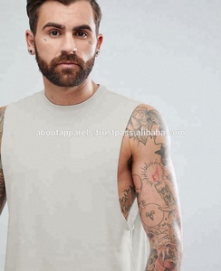 เสื้อกล้ามสายเดี่ยวสไตล์สตรีทของคุณเองเสื้อกล้ามใส่ได้ทั้งชายและหญิง/ระบายอากาศได้แบบผ่อนคลายและมีช่องที่วางแขน - Product Image 3