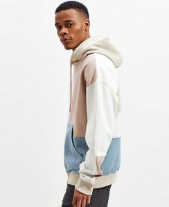 กำหนดเอง Unisex 100% ผ้าฝ้ายคุณภาพว่างเปล่าสีชมพู Hoodie แฟชั่นออกแบบลำลองผู้ชายสีดำ - Product Image 4