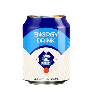 Bebida Energética al por Mayor en Lata de 250ml, Sabor Redbull, Proveedor de Marca Privada OEM, Alto Contenido de Cafeína, Taurina y Vitaminas - Product Image 3