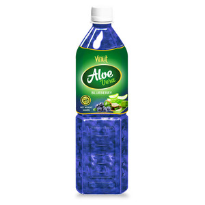 Bouteille PET 1L jus d'aloe vera original à saveur de myrtille - Product Image 1