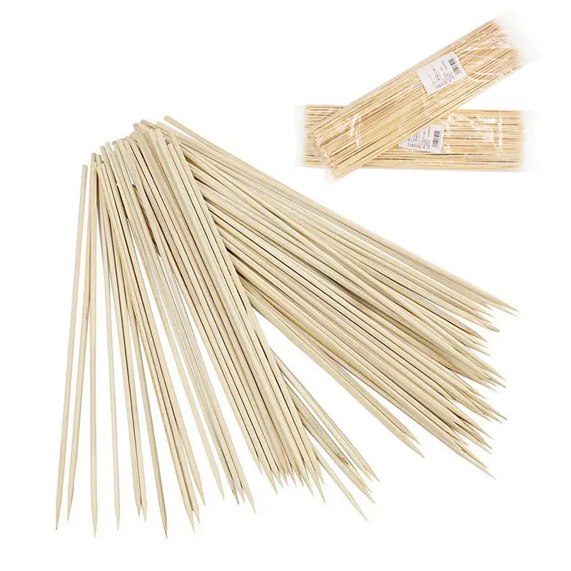 Sweetcorn穂軸Hygeian Long Tornado Potato Bamboo Stick 5ミリメートル * 36インチBamboo Skewer 90センチメートルLong Bamboo Marshmallow Roasting Sticks