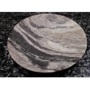 Torento Polished Eco-Friendly Beige Marble Bowl <b>Dining</b> <b>Table</b> Top Decoration Business Gift - Product Image 2