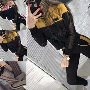 ชุดวอร์มสำหรับผู้หญิงชุดวอร์มแฟชั่นพร้อมเสื้อฮู้ดแขนยาวแบบดึงขึ้นมาใหม่ชุดวอร์มสำหรับผู้หญิงจาก viky IND - Product Image 6