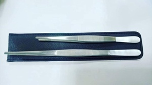 แหนบเคลือบพลาสม่าสีฟ้า20ซม. เครื่องมือสำหรับเชฟในครัวสีเขียว - Product Image 3