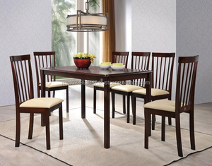 ชุดรับประทานอาหารไม้ชุดรับประทานอาหารเฟอร์นิเจอร์ไม้ - Product Image 1