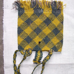 Sac de tissage en crochet pour femmes avec fil de jute Style tendance Doublure en toile Fermeture à glissière Broderie et sangles Décoration - Product Image 1