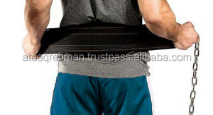 GAF PESAS CINTURÓN DIP NEOPRENO CORREAS DE SOPORTE PARA GIMNASIO ENVOLTURAS DE GEL CON CADENA SE ADAPTA A DOBLE PESO CINTURÓN DE GIMNASIO ENVOLTURAS DE GEL - Product Image 4