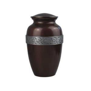 Unique Memorial Green Engraved Brass and Aluminium Cremation Urns European Style <b>Pets</b> <b>Keepsake</b> for Funeral <b>Ashes</b> Storage - Product Image 5