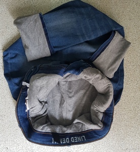 กางเกงยีนส์ผ้ายืดทรงสลิมฟิตสำหรับเด็กผู้ชาย100% ฤดูหนาวคุณภาพสต็อก - Product Image 5