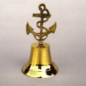 Campana metálica de latón para barco - Product Image 1