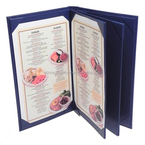 Couverture de Menu de restaurant avec 6 vues, couverture personnalisée - Product Image 1