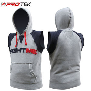 Comfortable Waterproof Anti-Shrink MMA <b>Hoodies</b> with Latest Design - Product Image 3