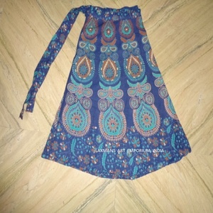 Faldas con estampado folclórico indio, faldas largas con estampado bohemio, venta al por mayor, faldas largas estampadas de bollwood - Product Image 6