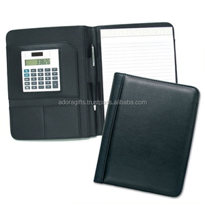 עסקים zip עור קובץ תיקייה/עור תיקיית עם תא פנקס מחזיק/סיטונאי <span class=keywords><strong>2d</strong></span> טבעת קובץ תיקייה - Product Image 5