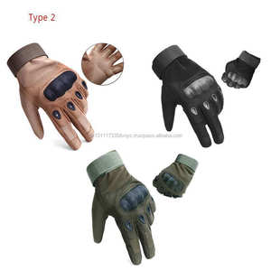Gants tactiques de haute Performance à doigt complet, gants tactiques de couleur verte avec Logo personnalisé - Product Image 6