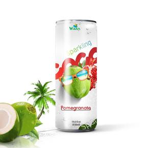 Agua de Coco Espumosa Saludable y Esterilizada de 320 ml con Jugo de Frambuesa - Product Image 5